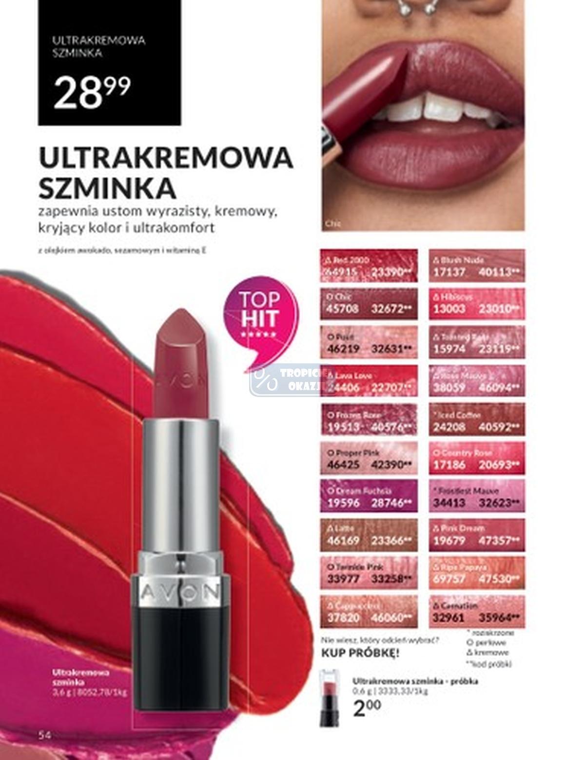 Gazetka promocyjna Avon str. 54