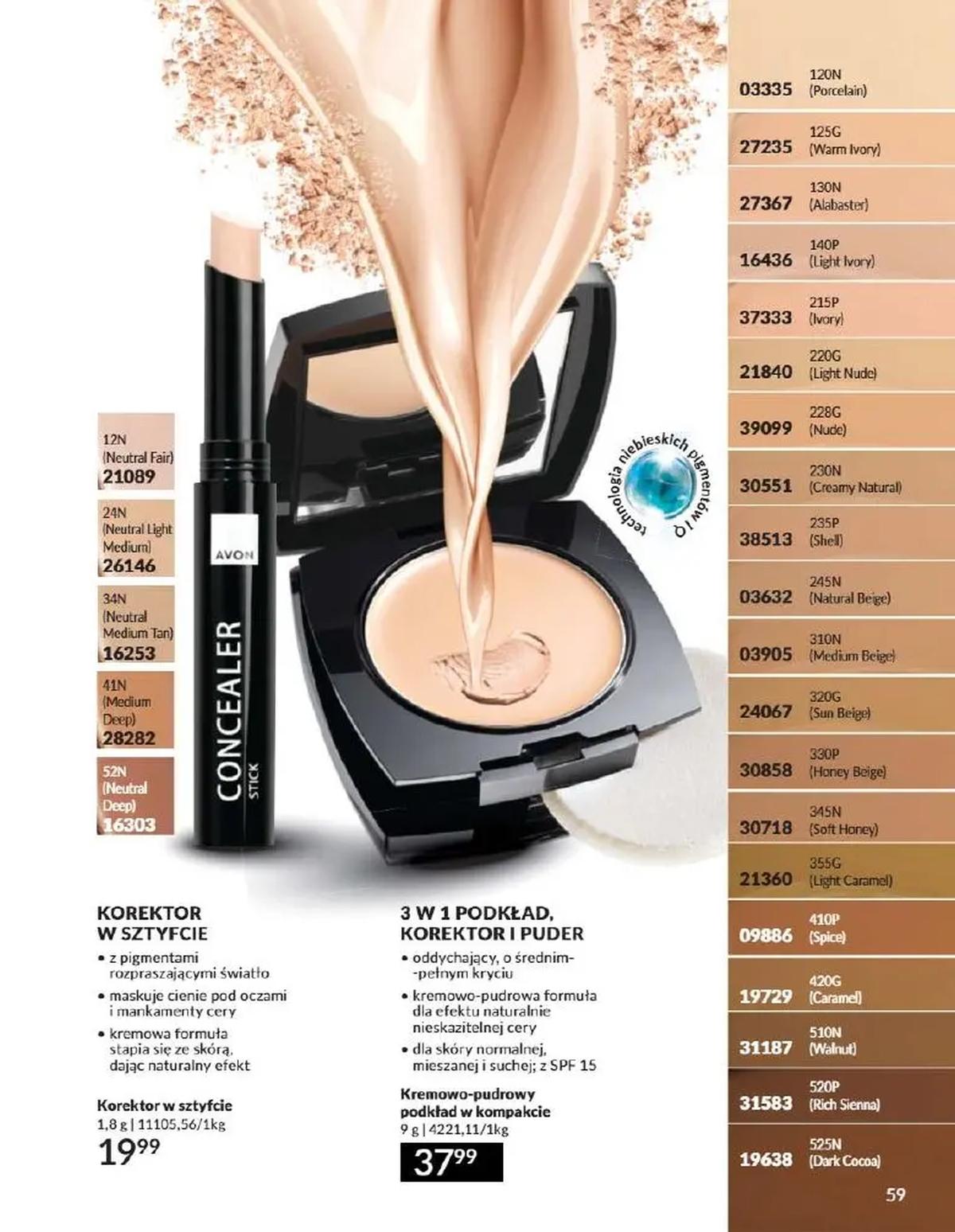 Gazetka promocyjna Avon str. 59