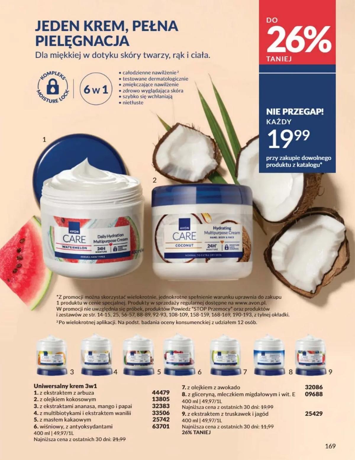 Gazetka promocyjna Avon str. 169