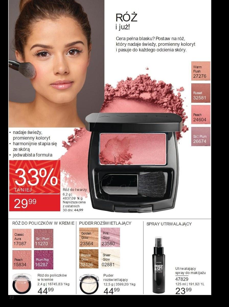 Gazetka promocyjna Avon str. 72