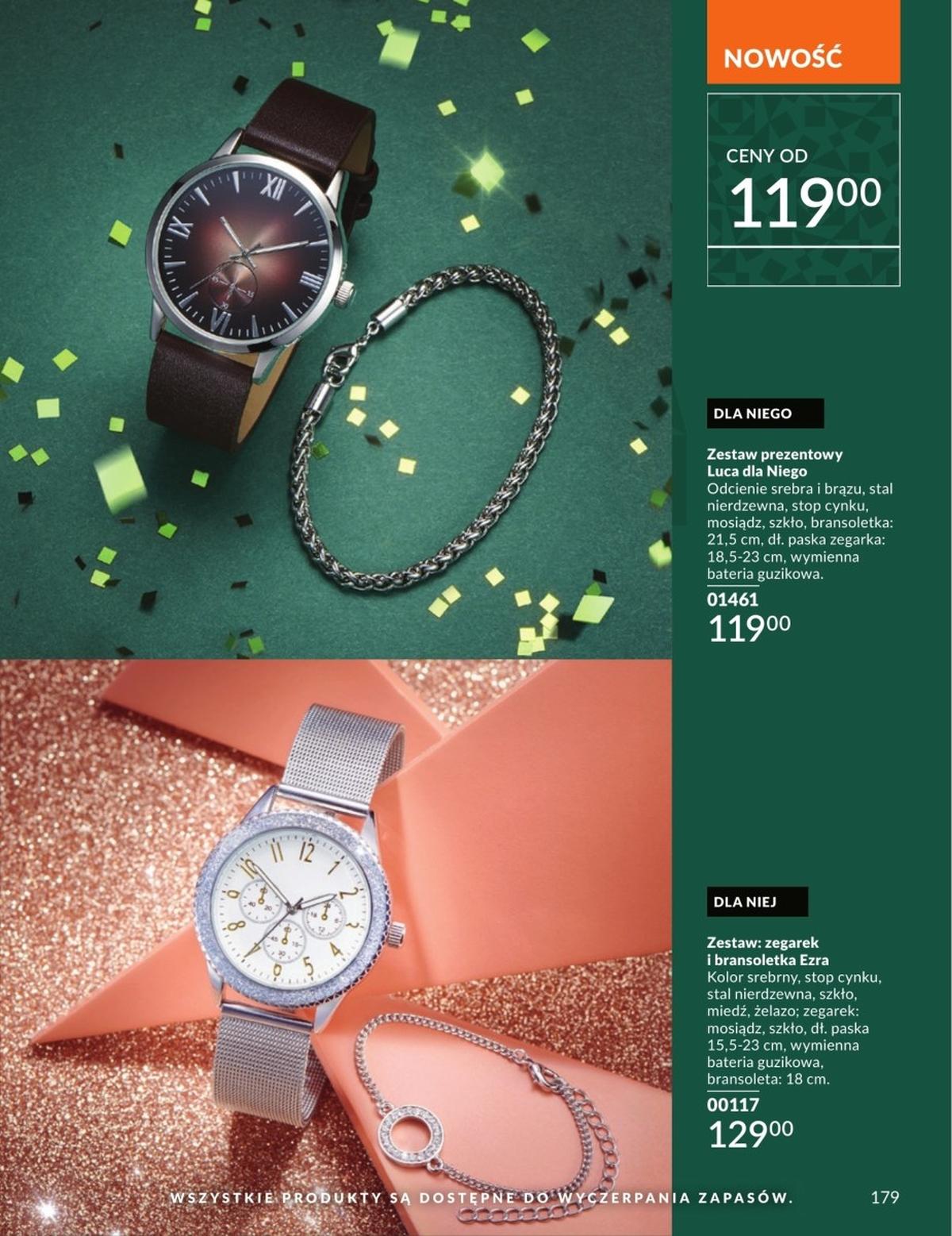 Gazetka promocyjna Avon str. 179