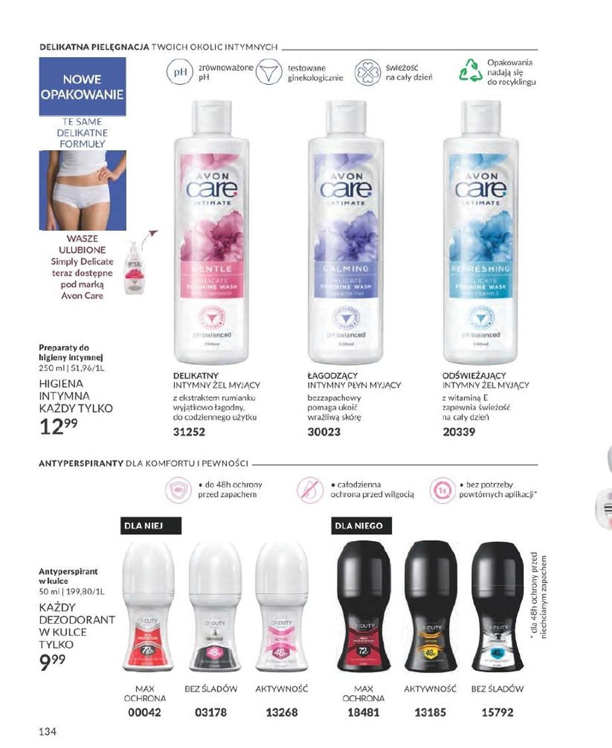 Gazetka promocyjna Avon str. 134