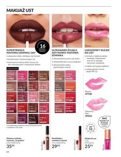 Gazetka promocyjna Avon str. 64