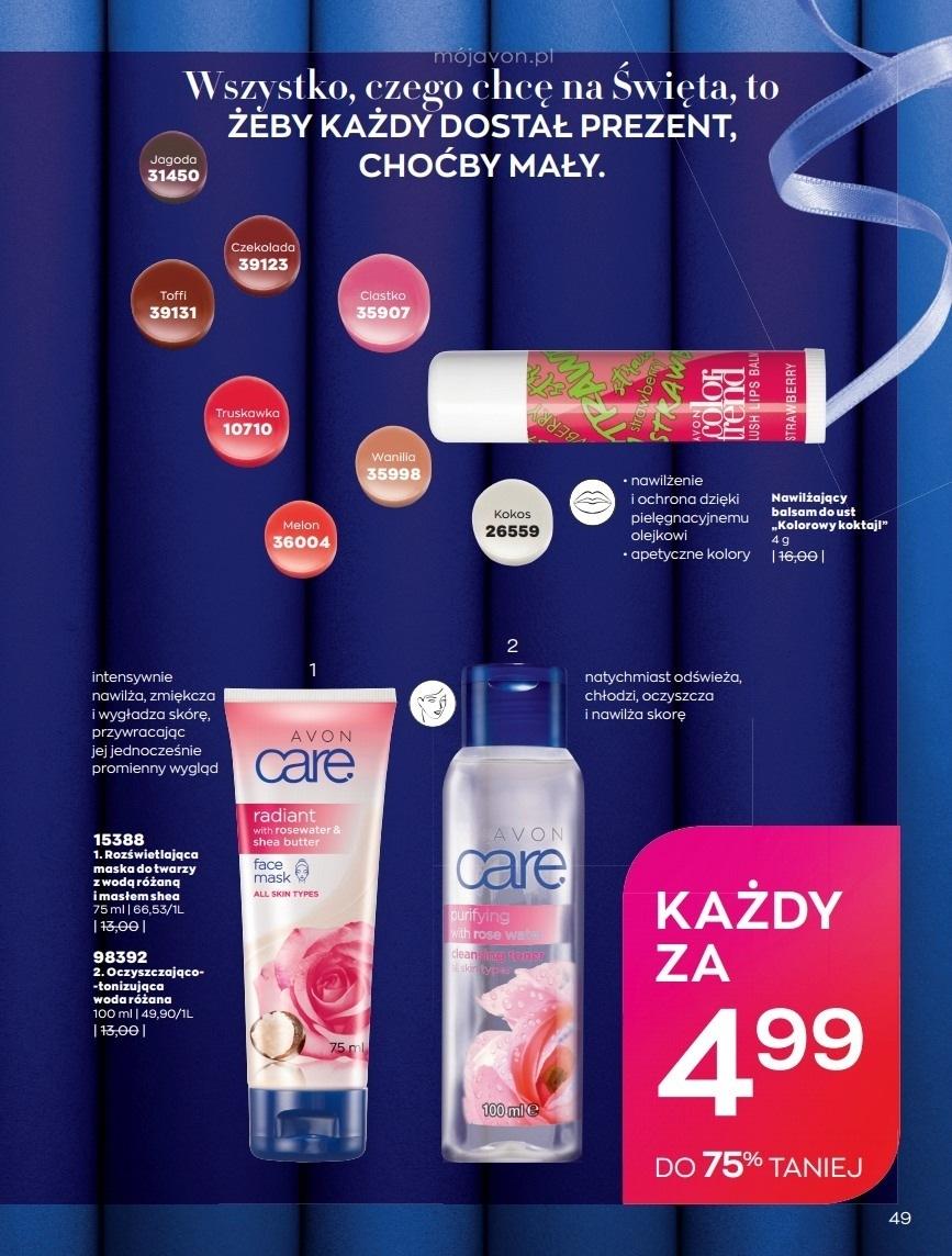 Gazetka promocyjna Avon str. 49