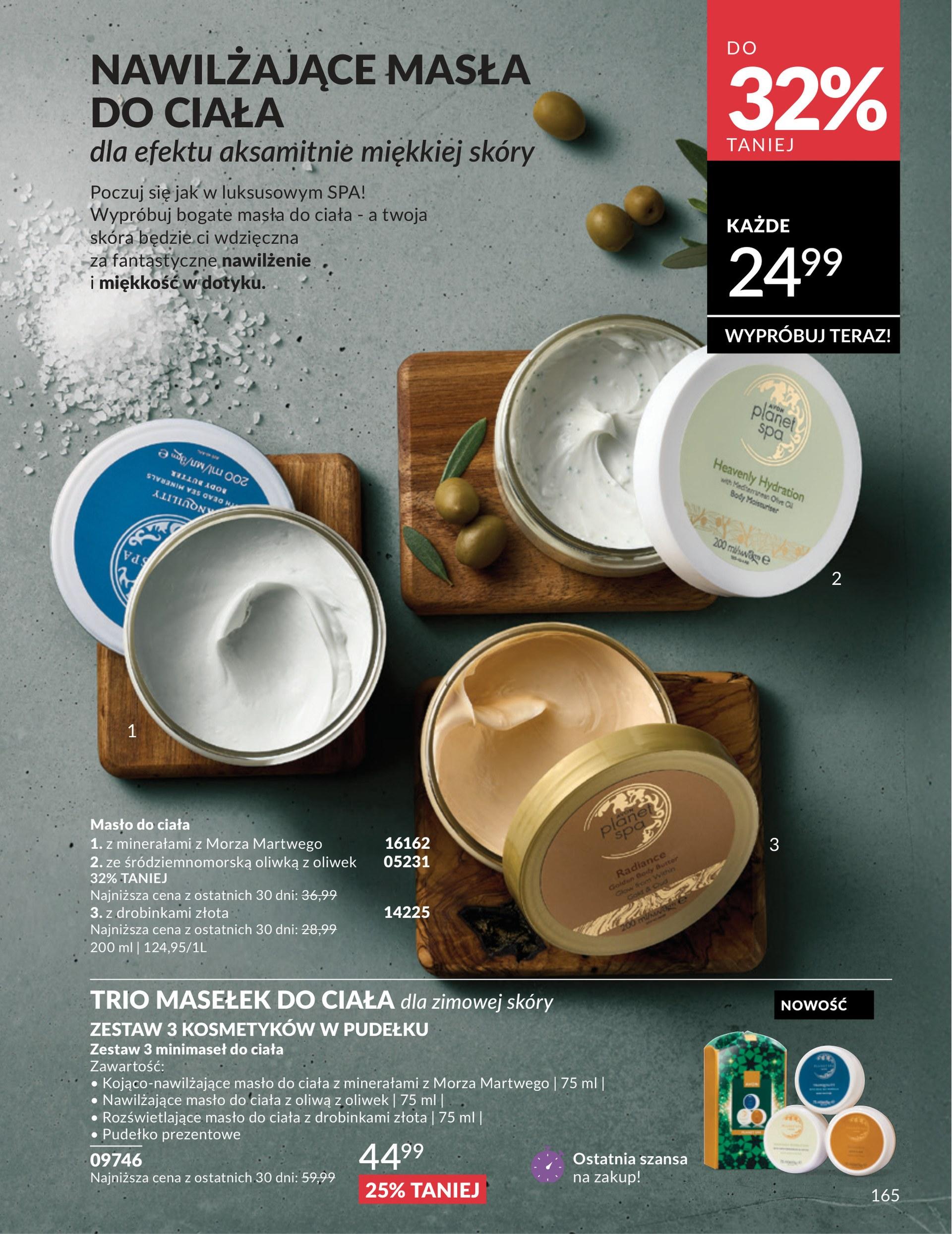 Gazetka promocyjna Avon str. 165