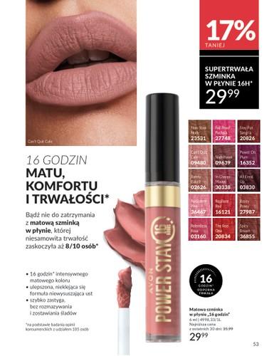 Gazetka promocyjna Avon str. 53