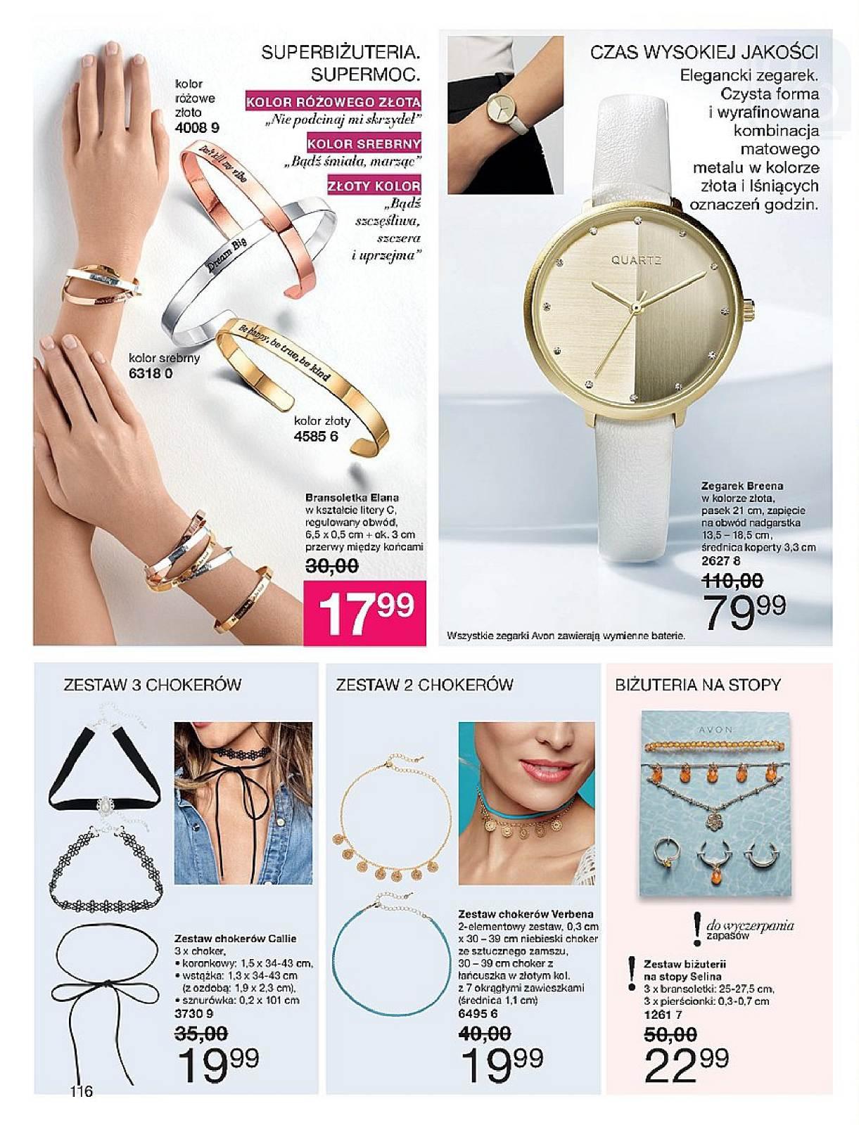 Gazetka promocyjna Avon str. 116
