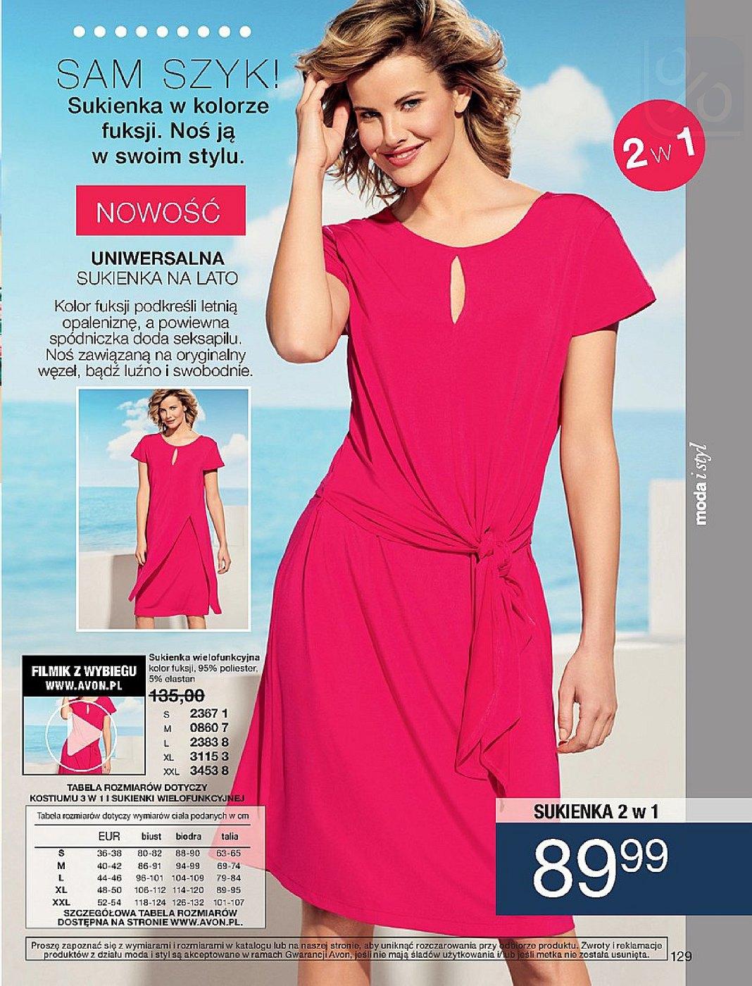 Gazetka promocyjna Avon str. 129