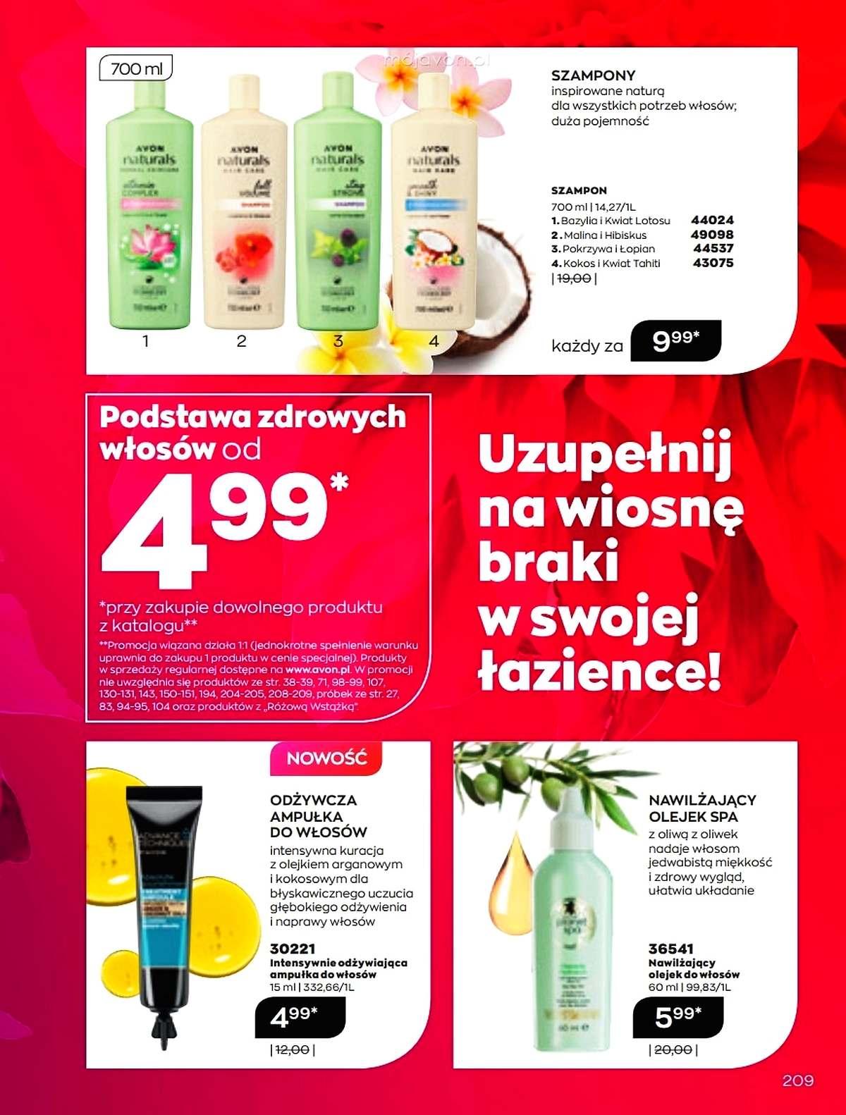 Gazetka promocyjna Avon str. 209