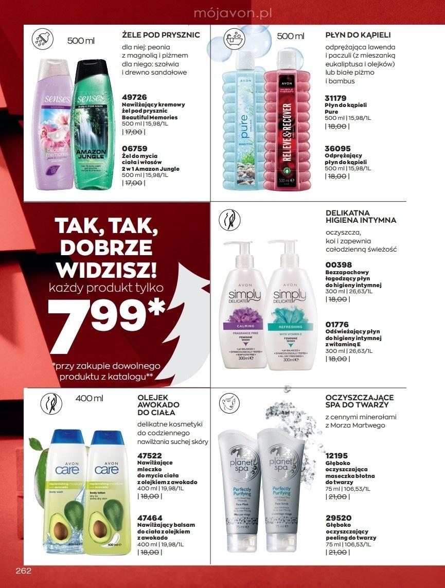Gazetka promocyjna Avon str. 262