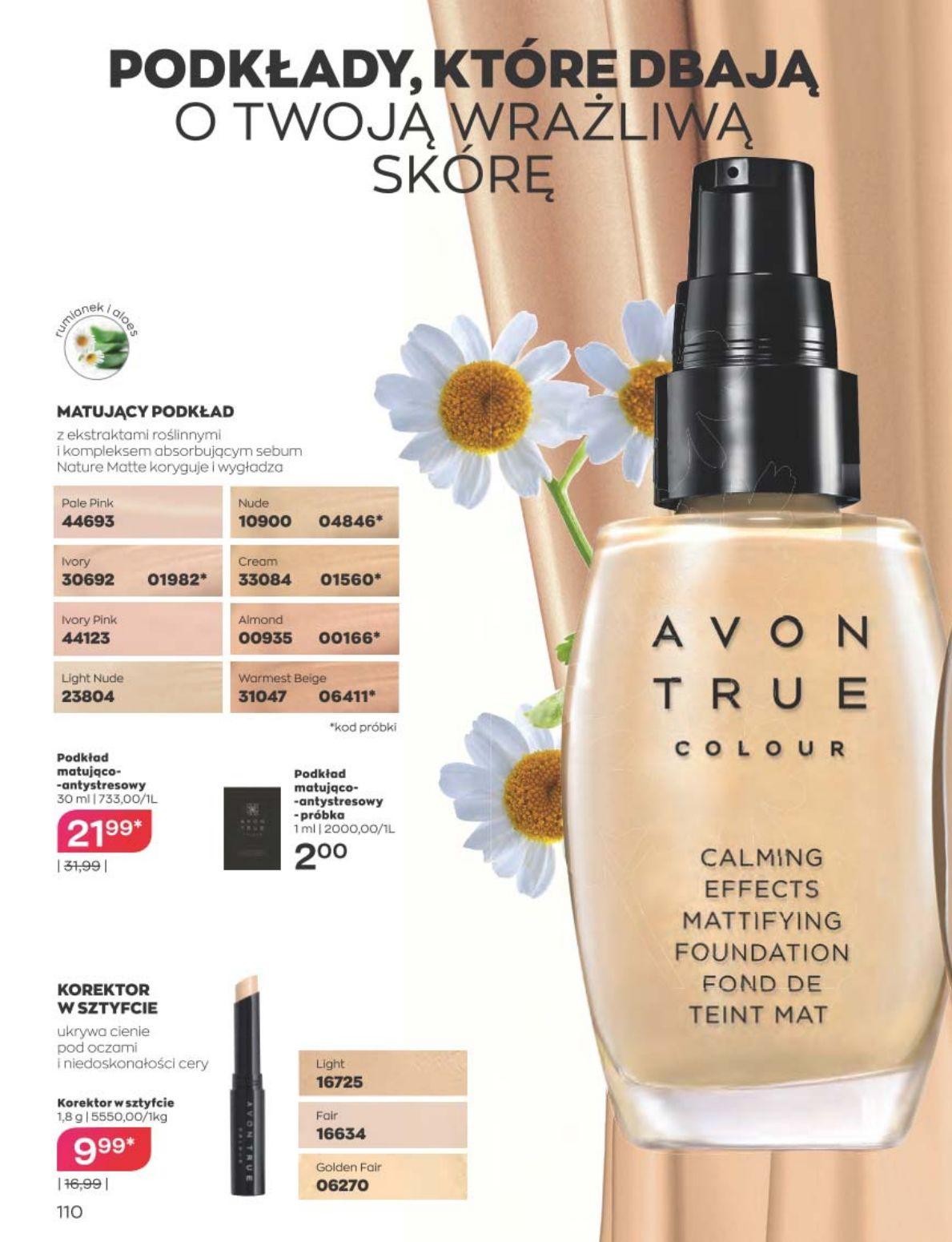 Gazetka promocyjna Avon str. 110