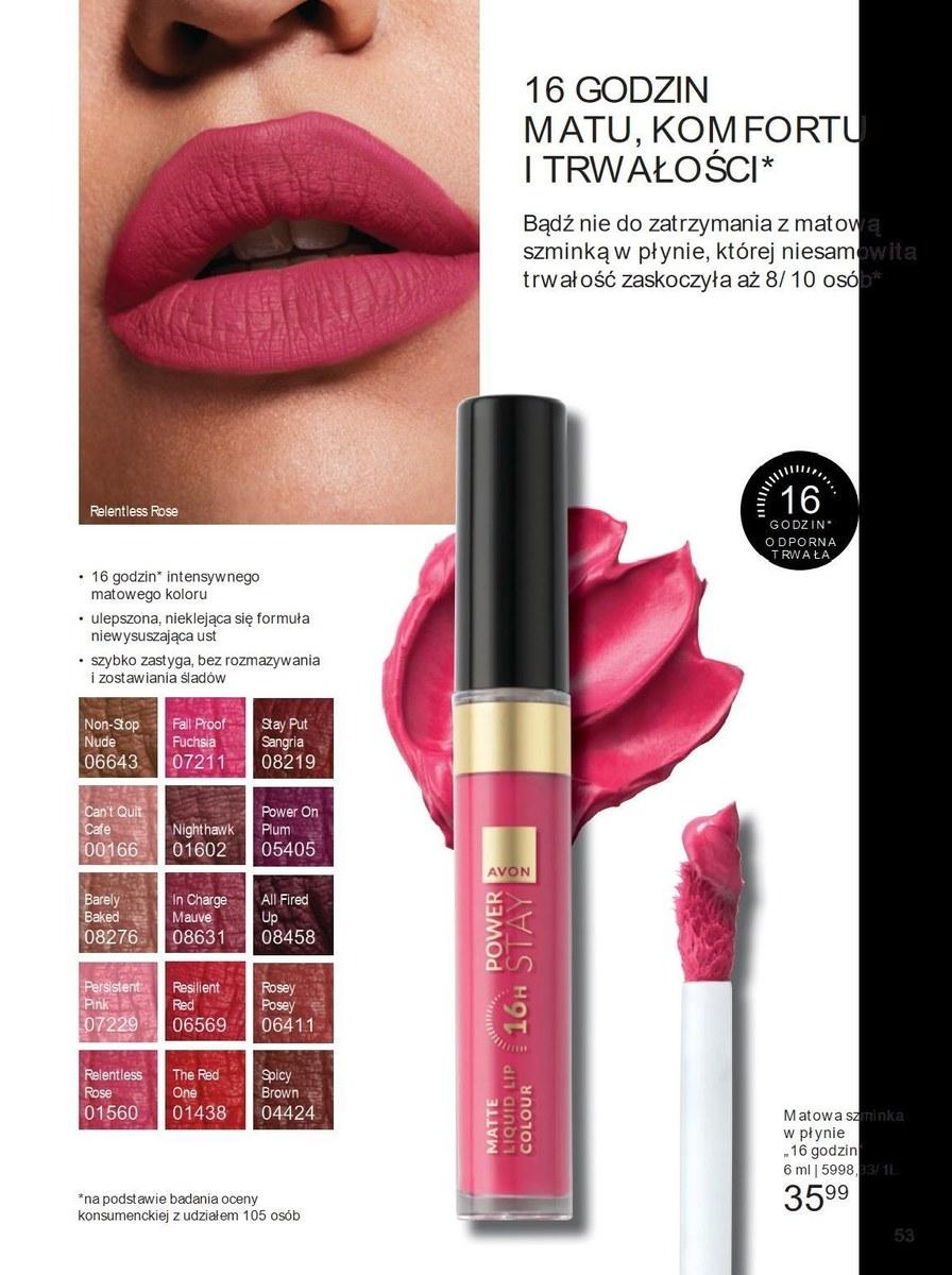 Gazetka promocyjna Avon str. 53