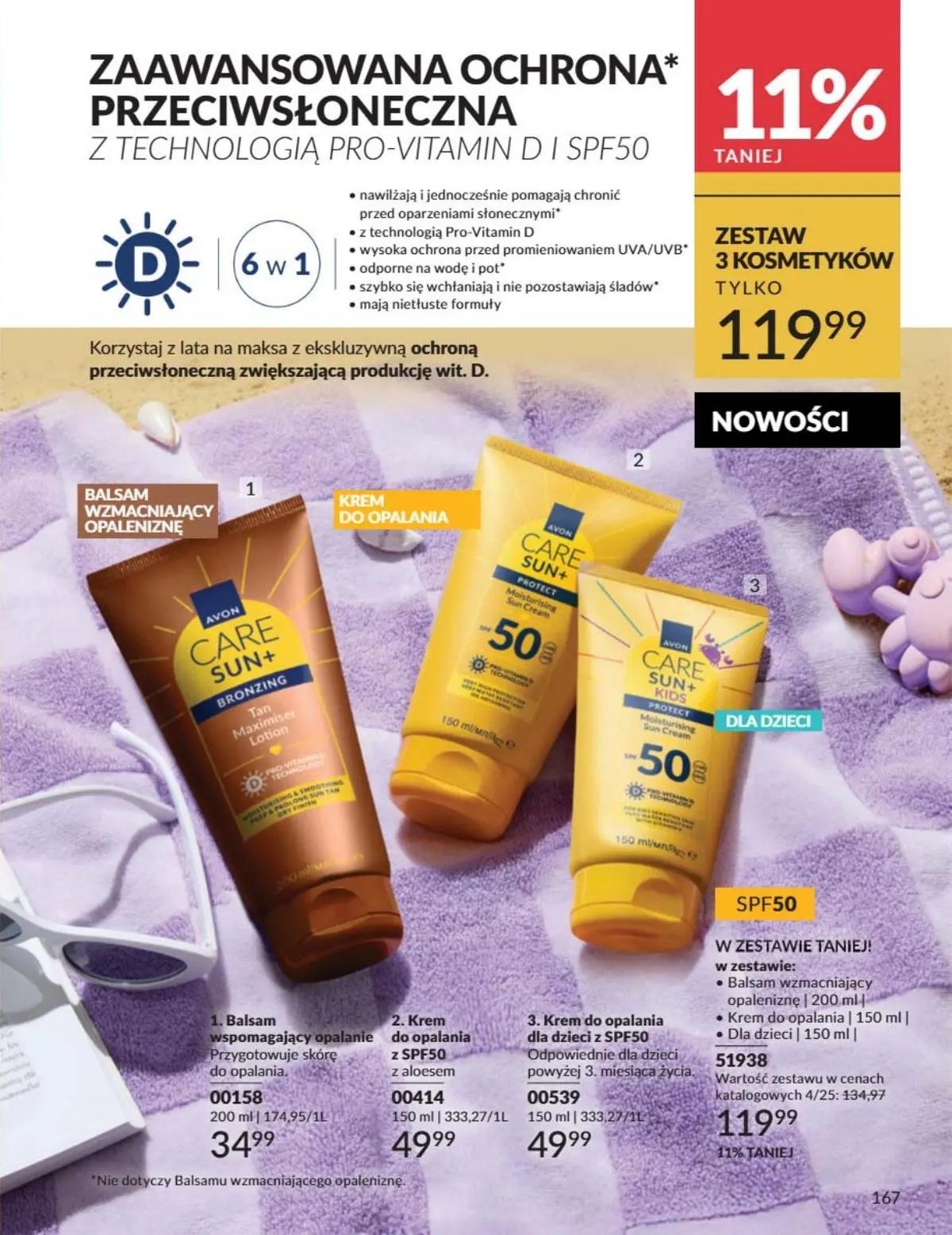Gazetka promocyjna Avon str. 167