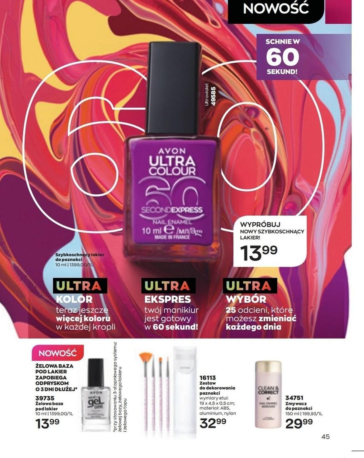 Gazetka promocyjna Avon str. 45
