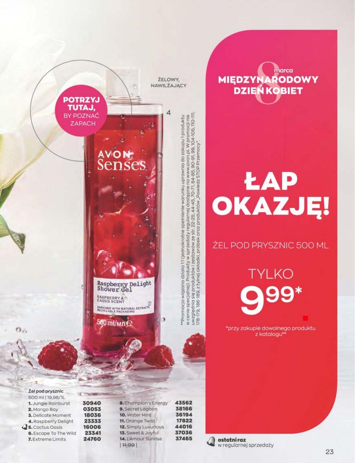 Gazetka promocyjna Avon str. 23
