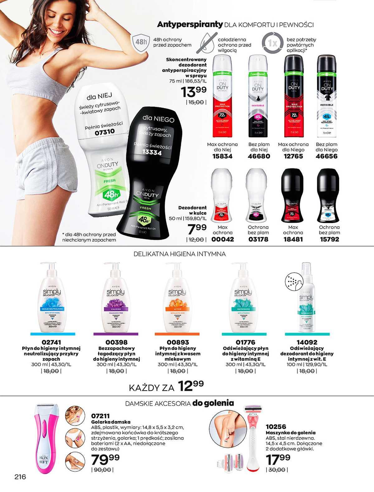 Gazetka promocyjna Avon str. 220