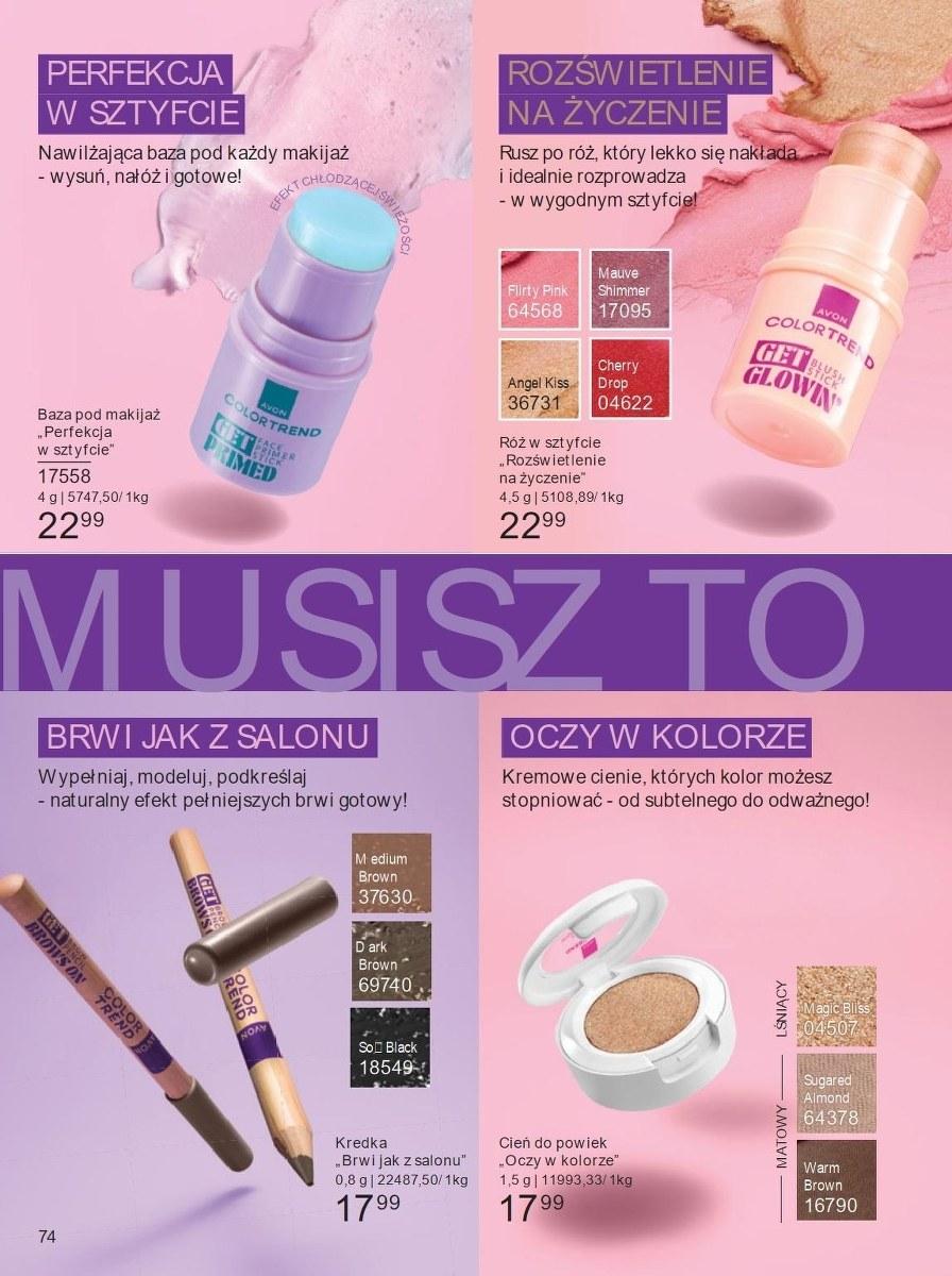 Gazetka promocyjna Avon str. 73