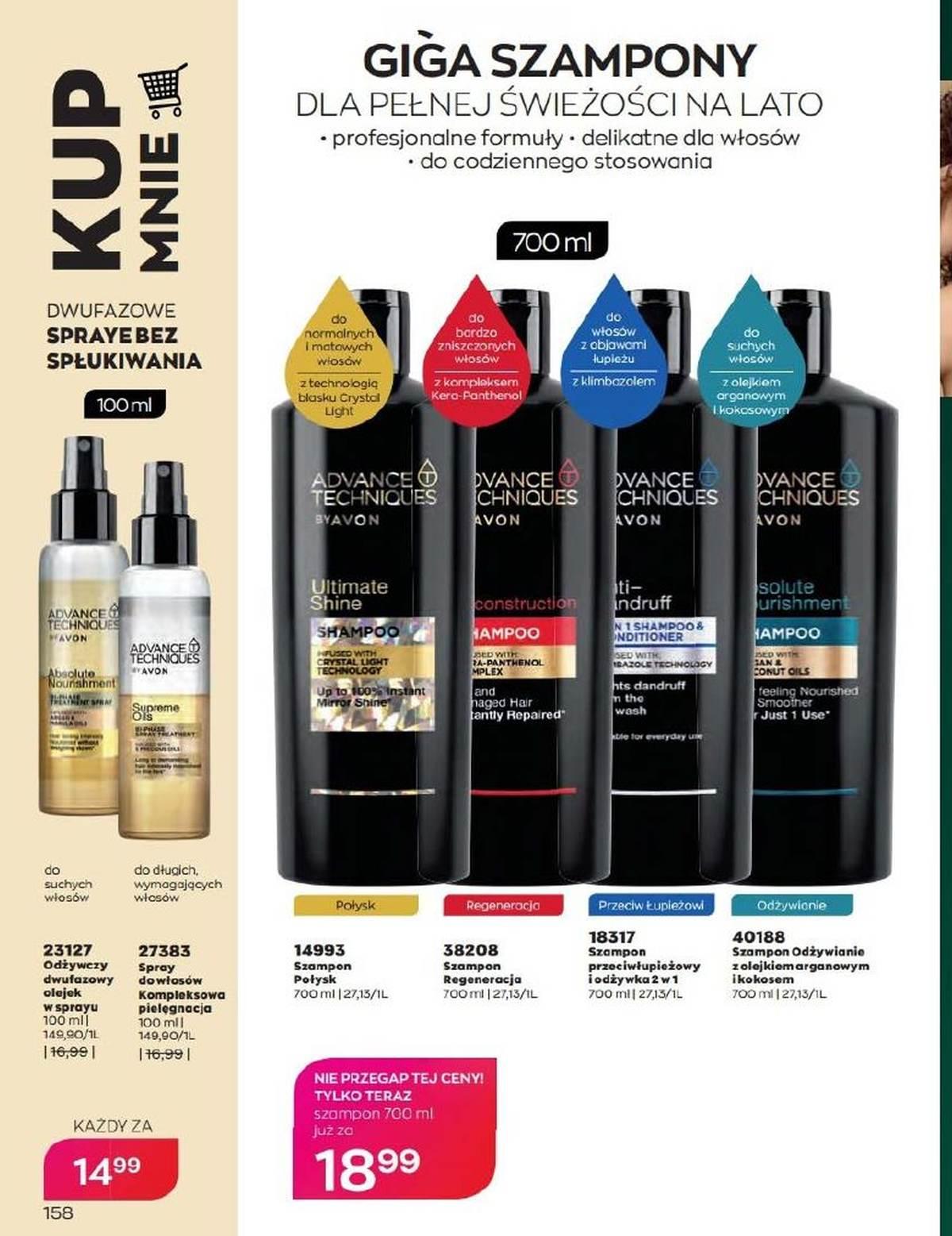 Gazetka promocyjna Avon str. 158