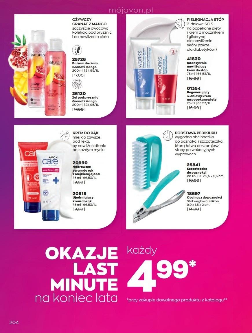 Gazetka promocyjna Avon str. 204