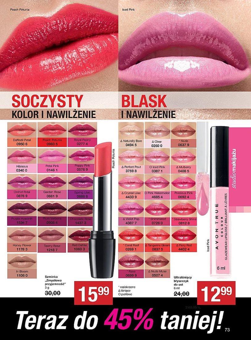 Gazetka promocyjna Avon str. 73