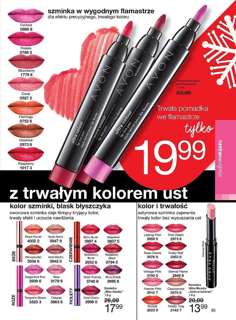 Gazetka promocyjna Avon str. 81