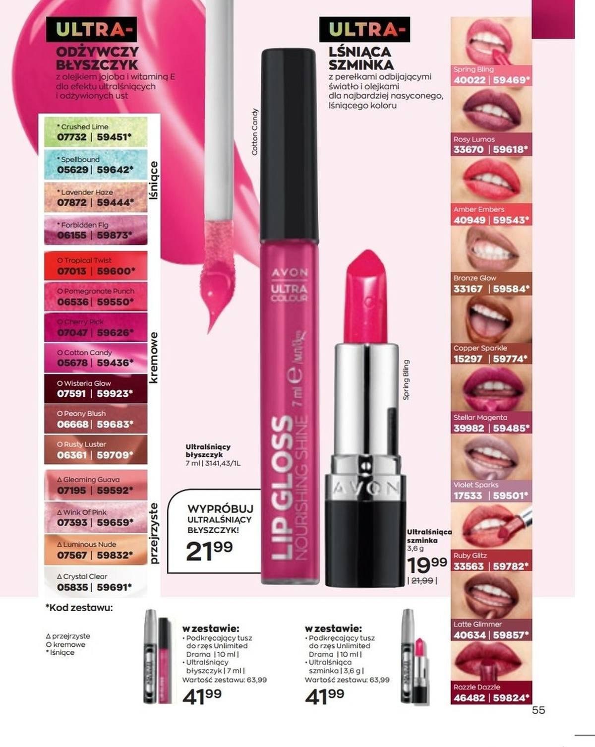 Gazetka promocyjna Avon str. 55