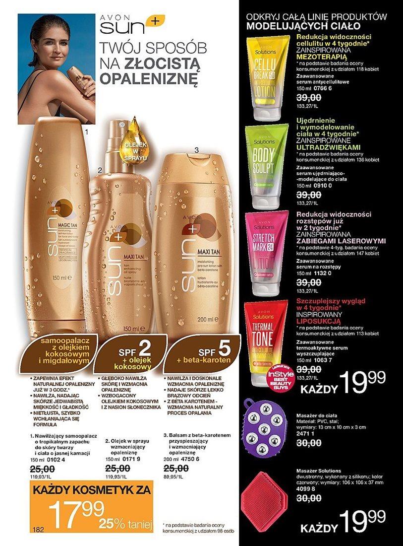 Gazetka promocyjna Avon str. 182