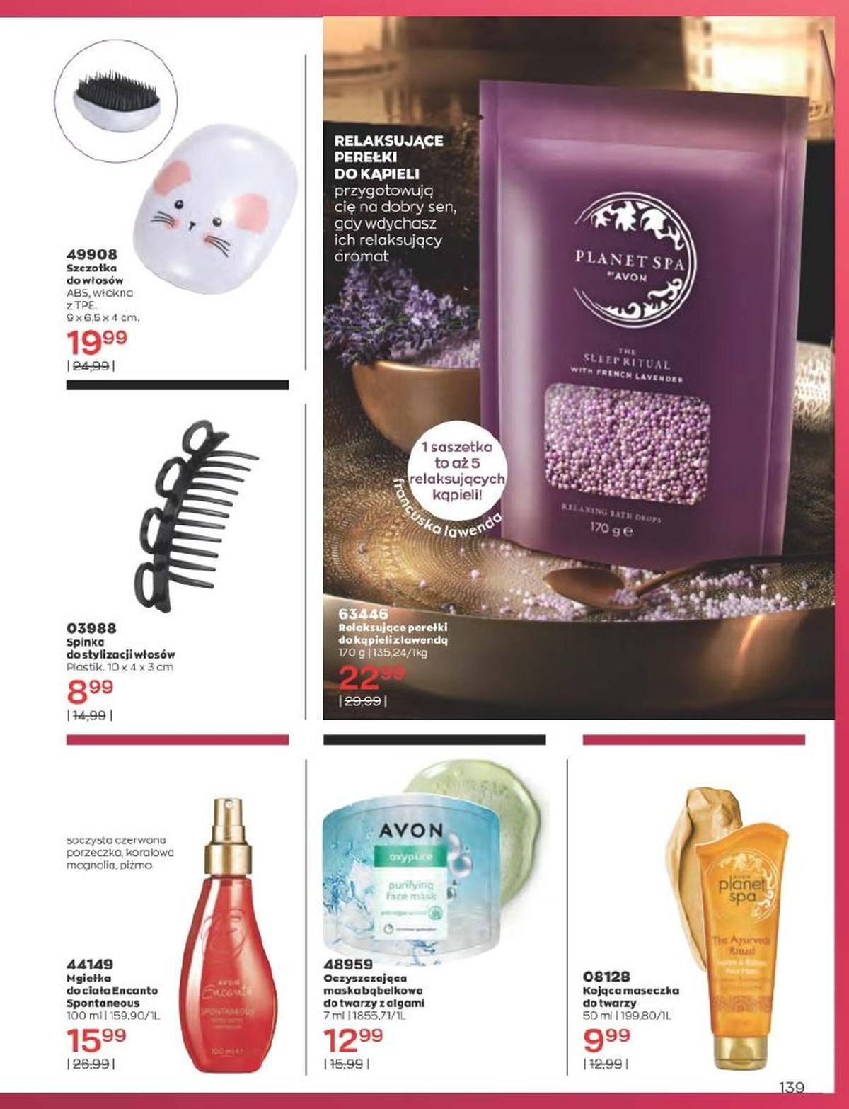 Gazetka promocyjna Avon str. 139