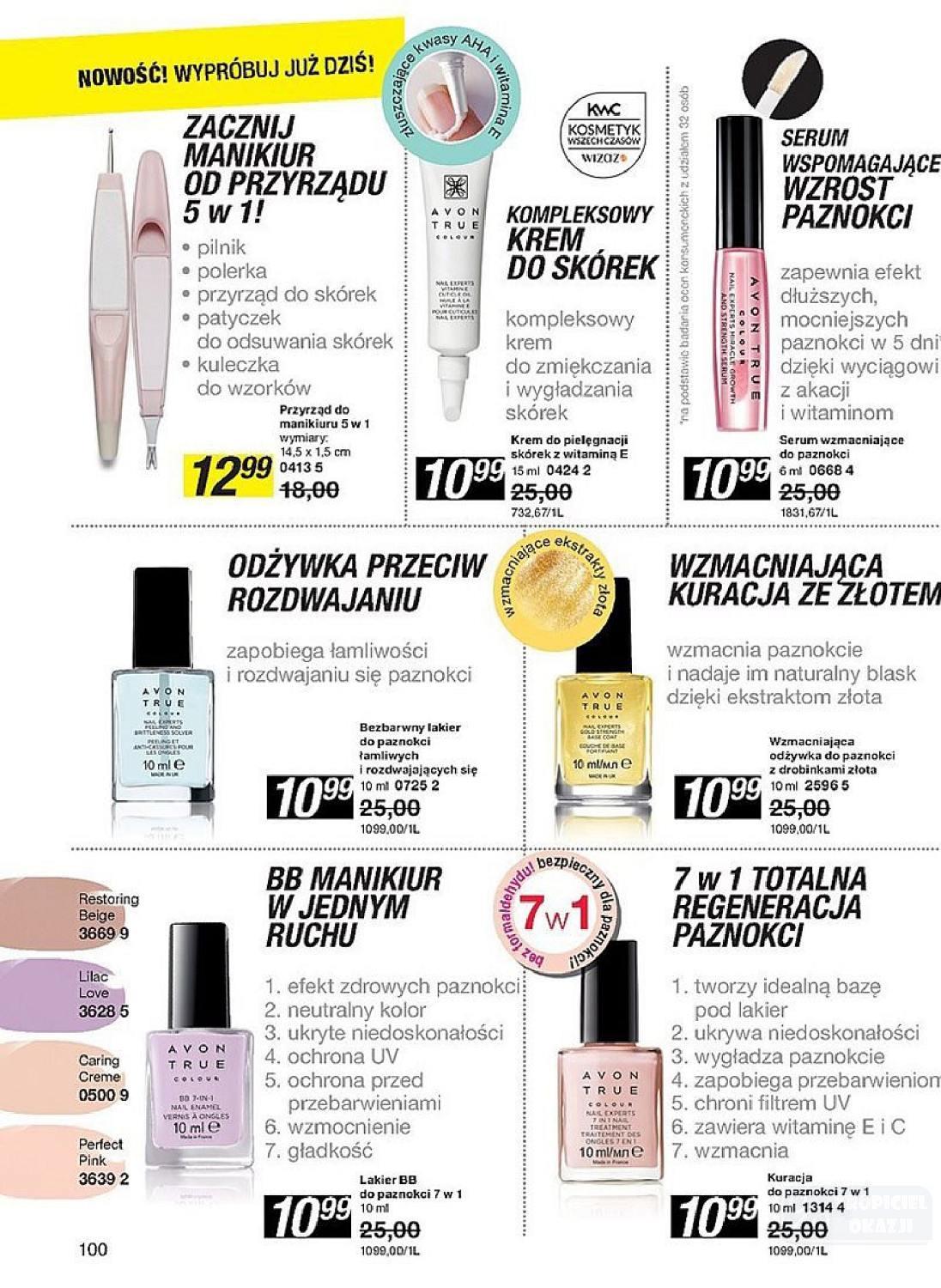Gazetka promocyjna Avon str. 100