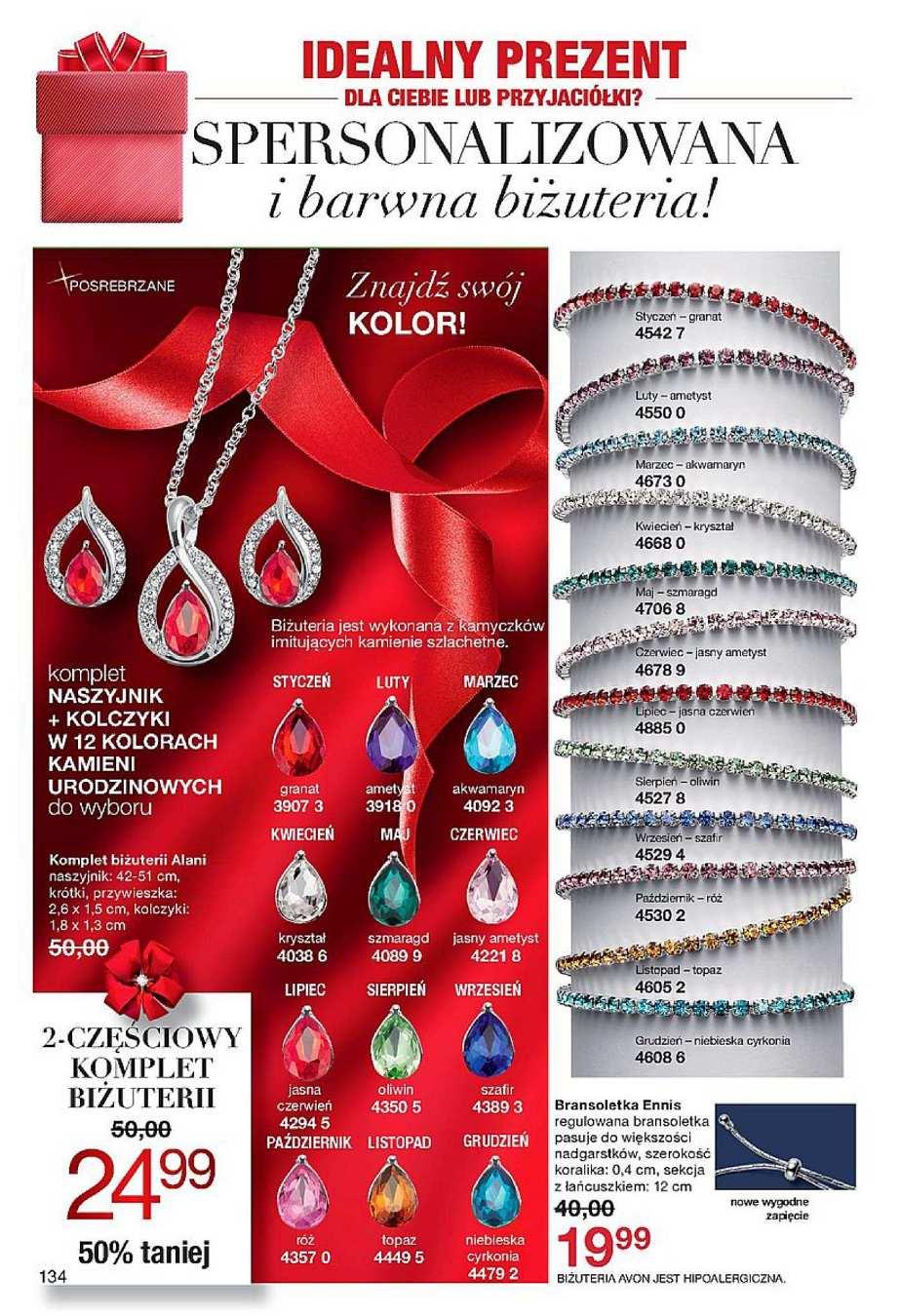 Gazetka promocyjna Avon str. 134