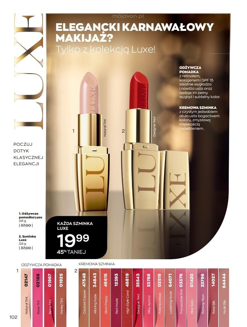 Gazetka promocyjna Avon str. 102