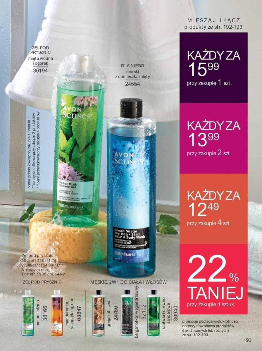 Gazetka promocyjna Avon str. 193