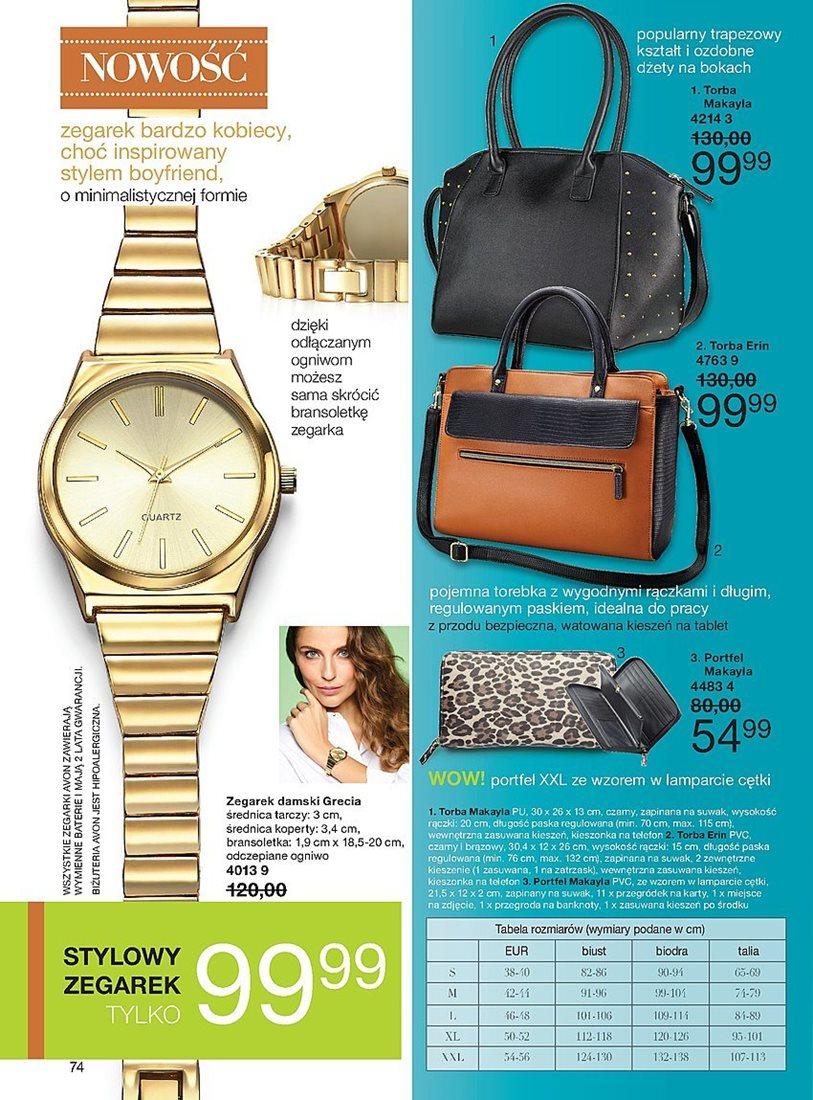 Gazetka promocyjna Avon str. 74