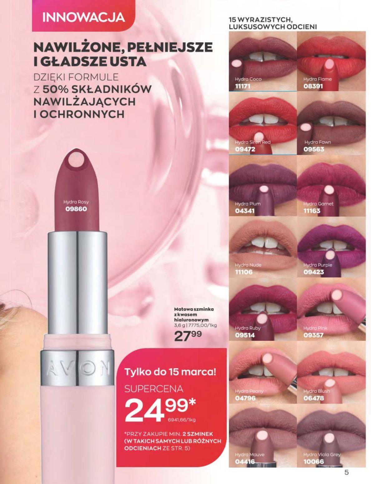 Gazetka promocyjna Avon str. 5