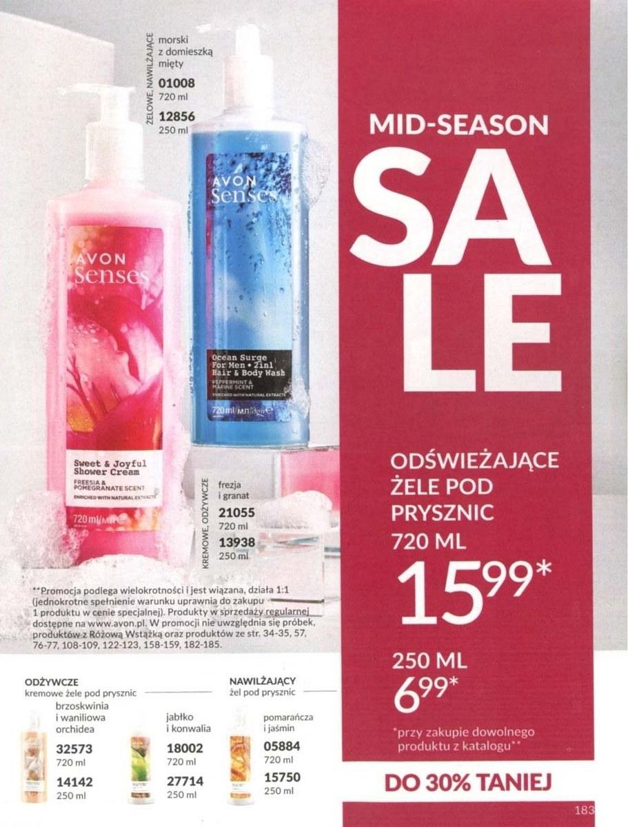 Gazetka promocyjna Avon str. 183