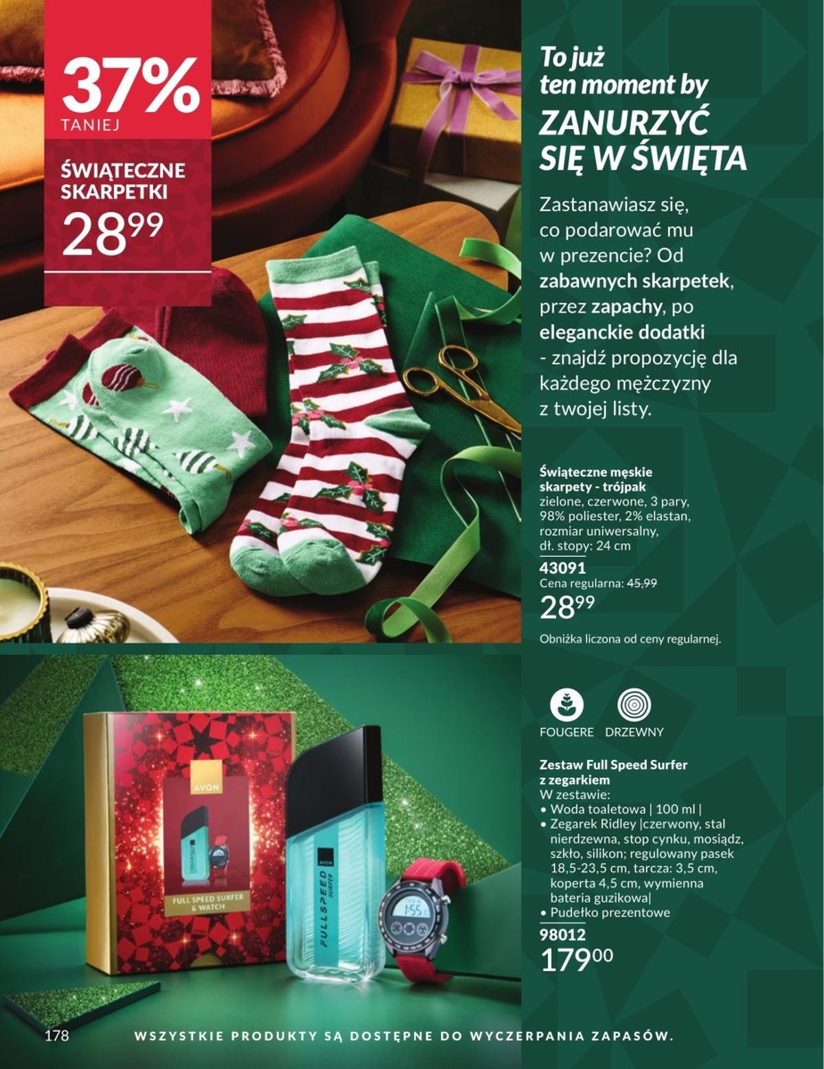 Gazetka promocyjna Avon str. 178