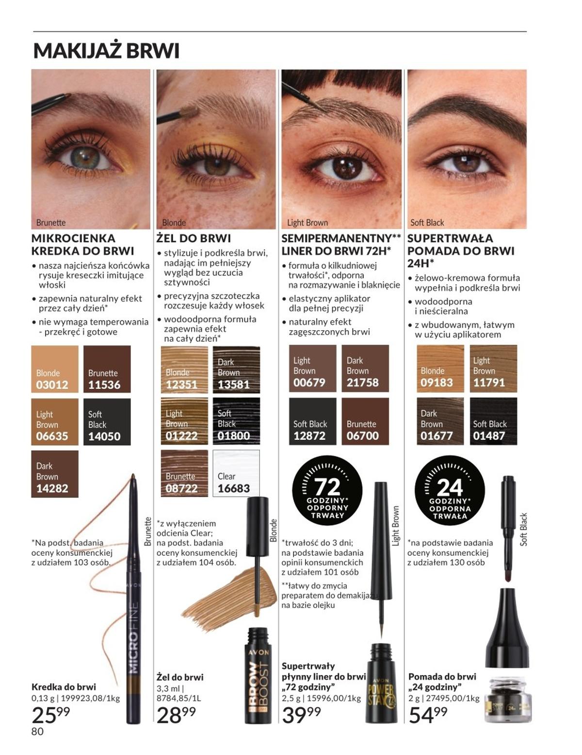 Gazetka promocyjna Avon str. 80