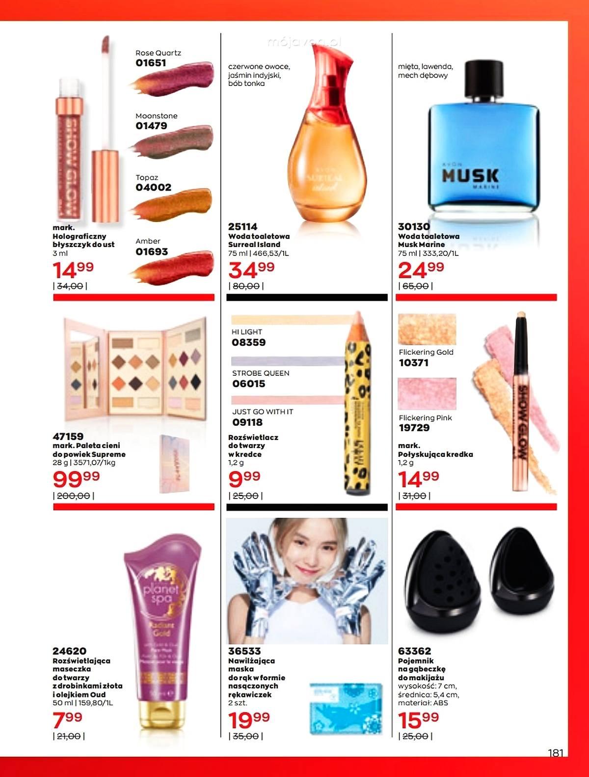 Gazetka promocyjna Avon str. 181