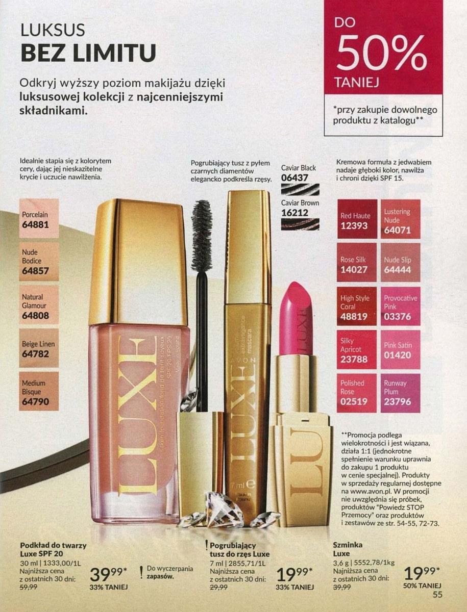 Gazetka promocyjna Avon str. 55