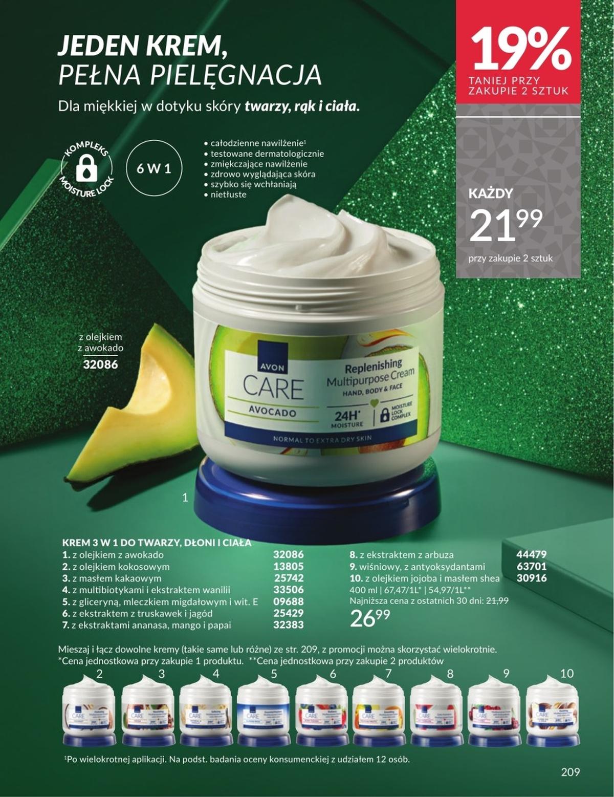 Gazetka promocyjna Avon str. 209
