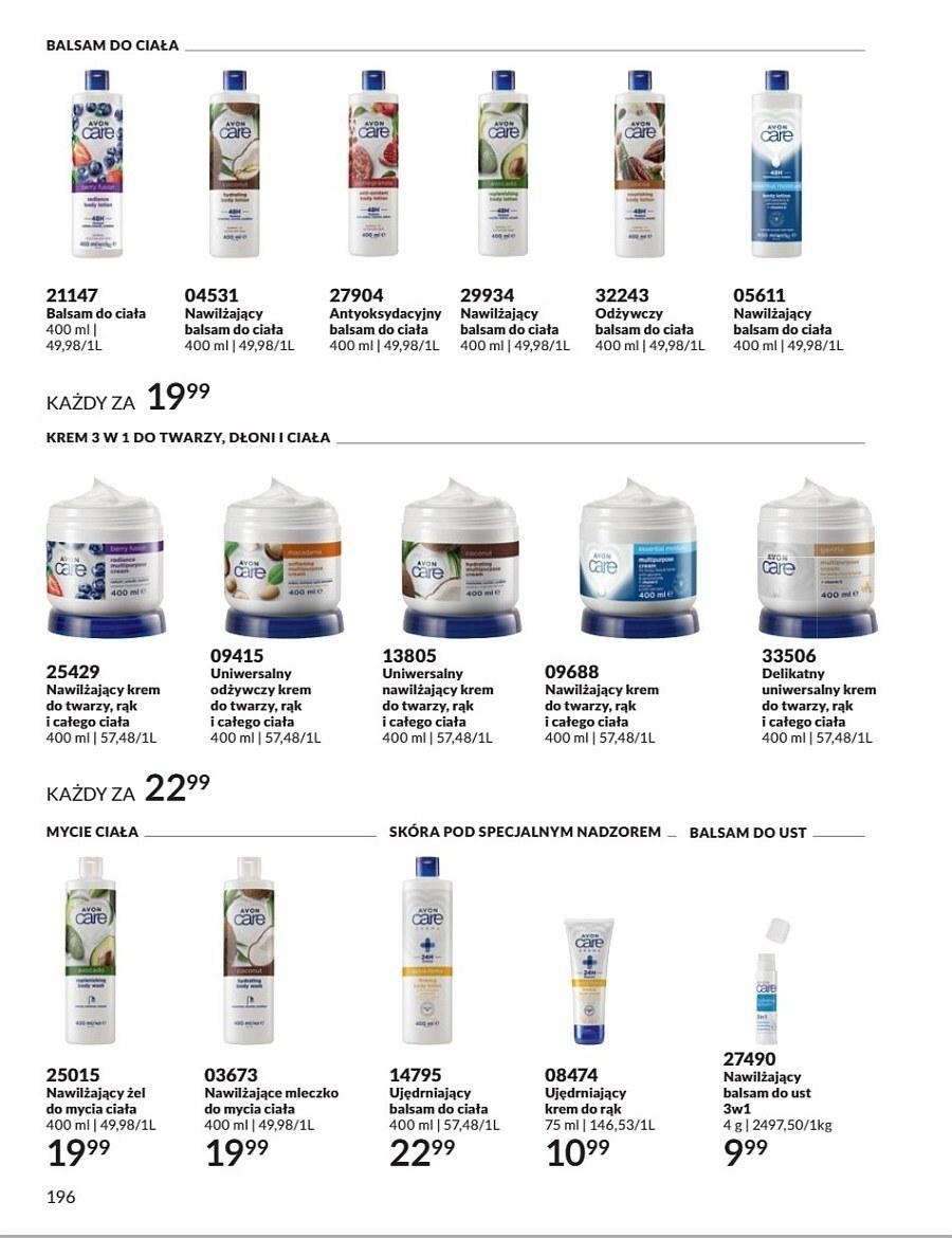 Gazetka promocyjna Avon str. 196