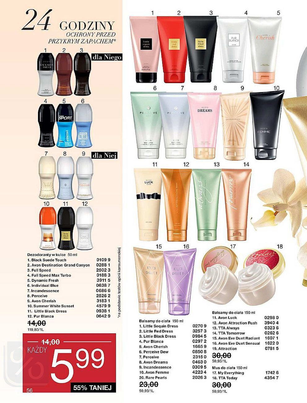 Gazetka promocyjna Avon str. 56