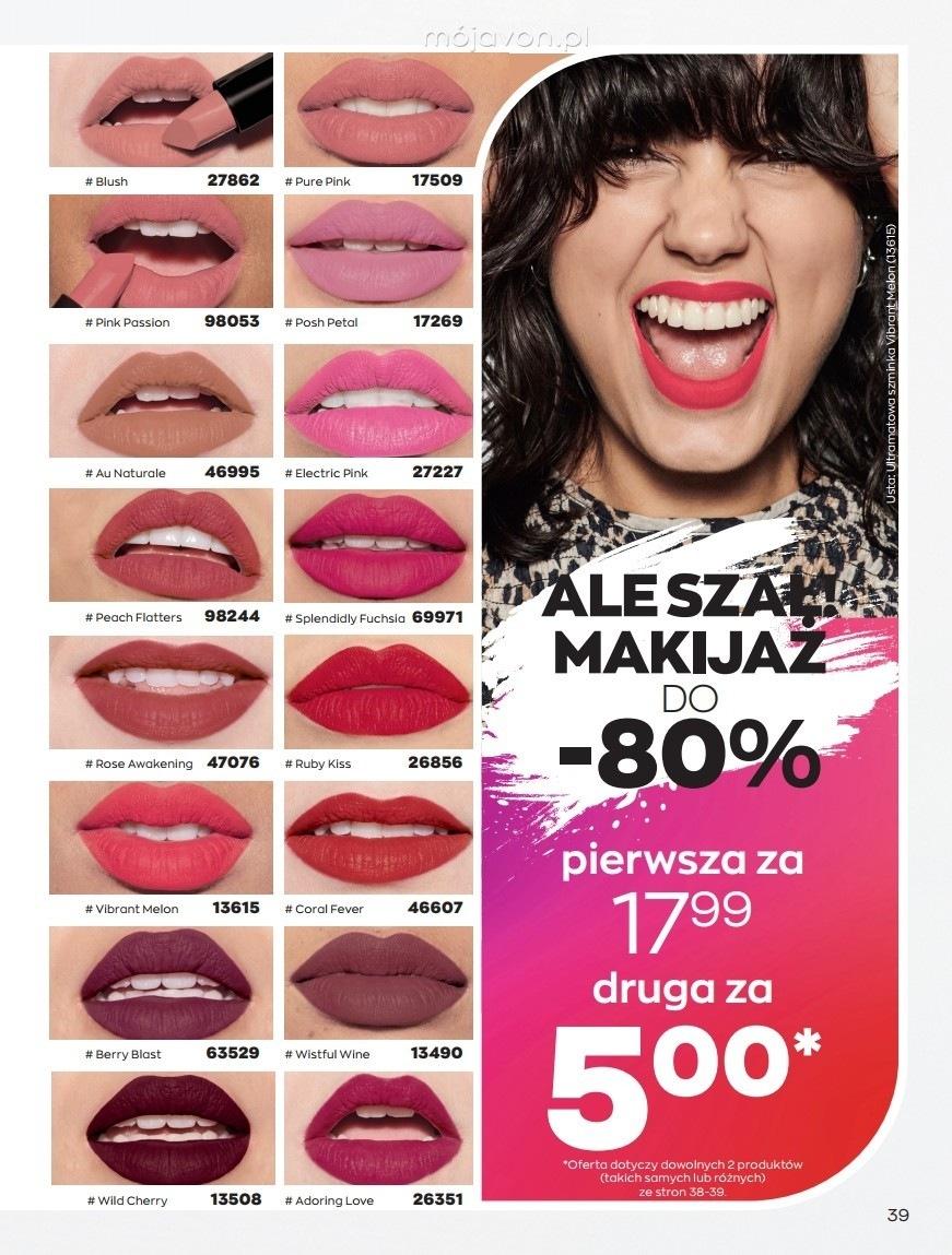 Gazetka promocyjna Avon str. 39