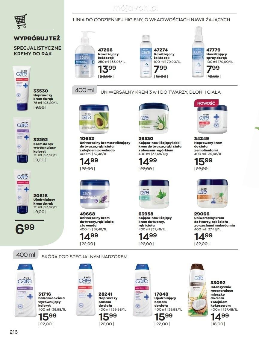 Gazetka promocyjna Avon str. 216