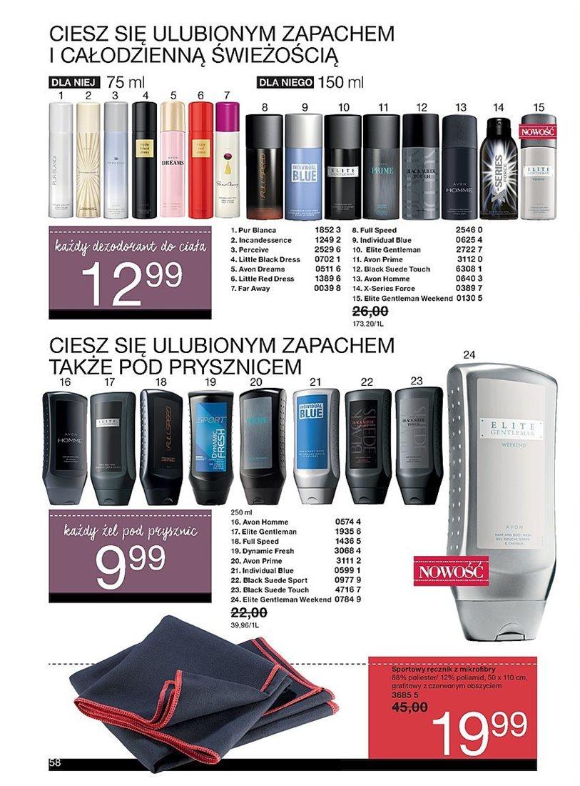 Gazetka promocyjna Avon str. 58