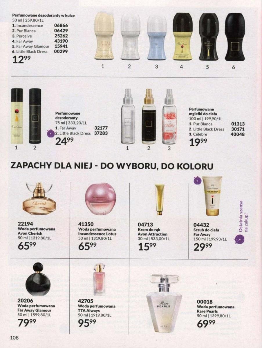 Gazetka promocyjna Avon str. 108