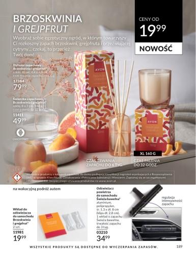 Gazetka promocyjna Avon str. 189