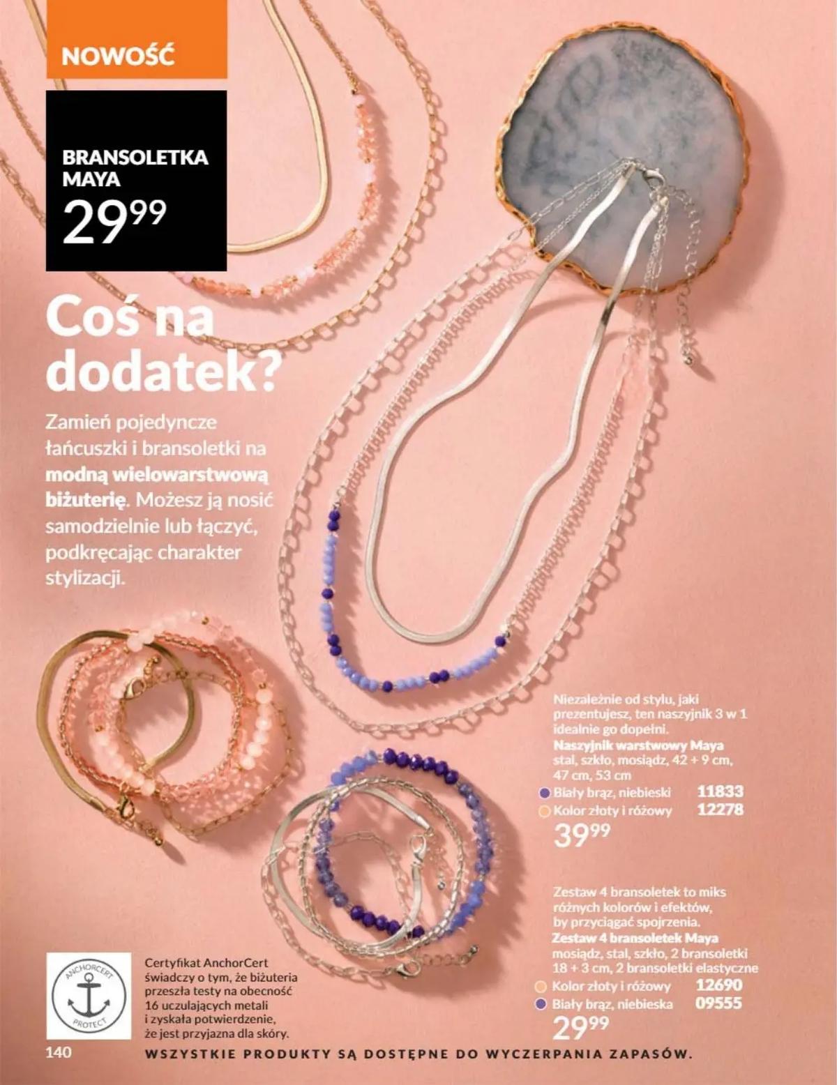 Gazetka promocyjna Avon str. 140