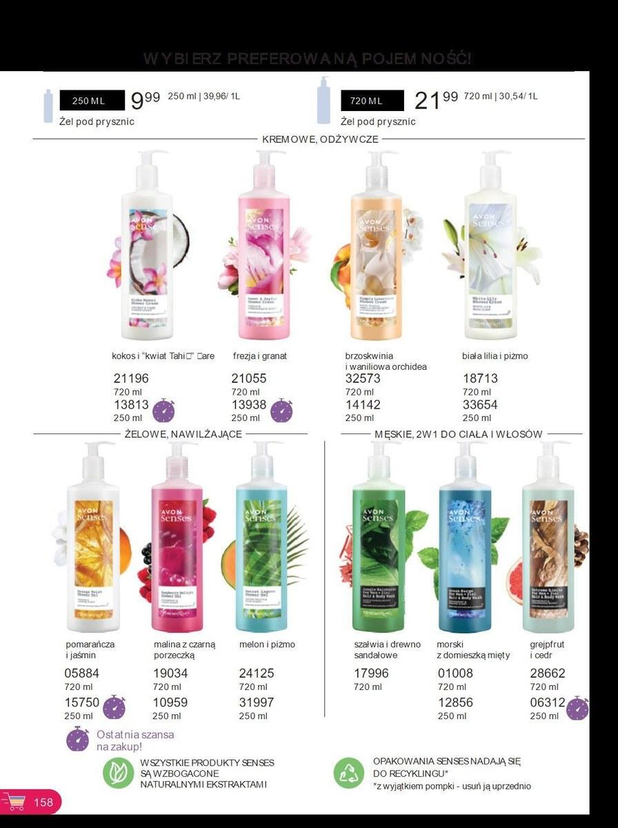 Gazetka promocyjna Avon str. 158