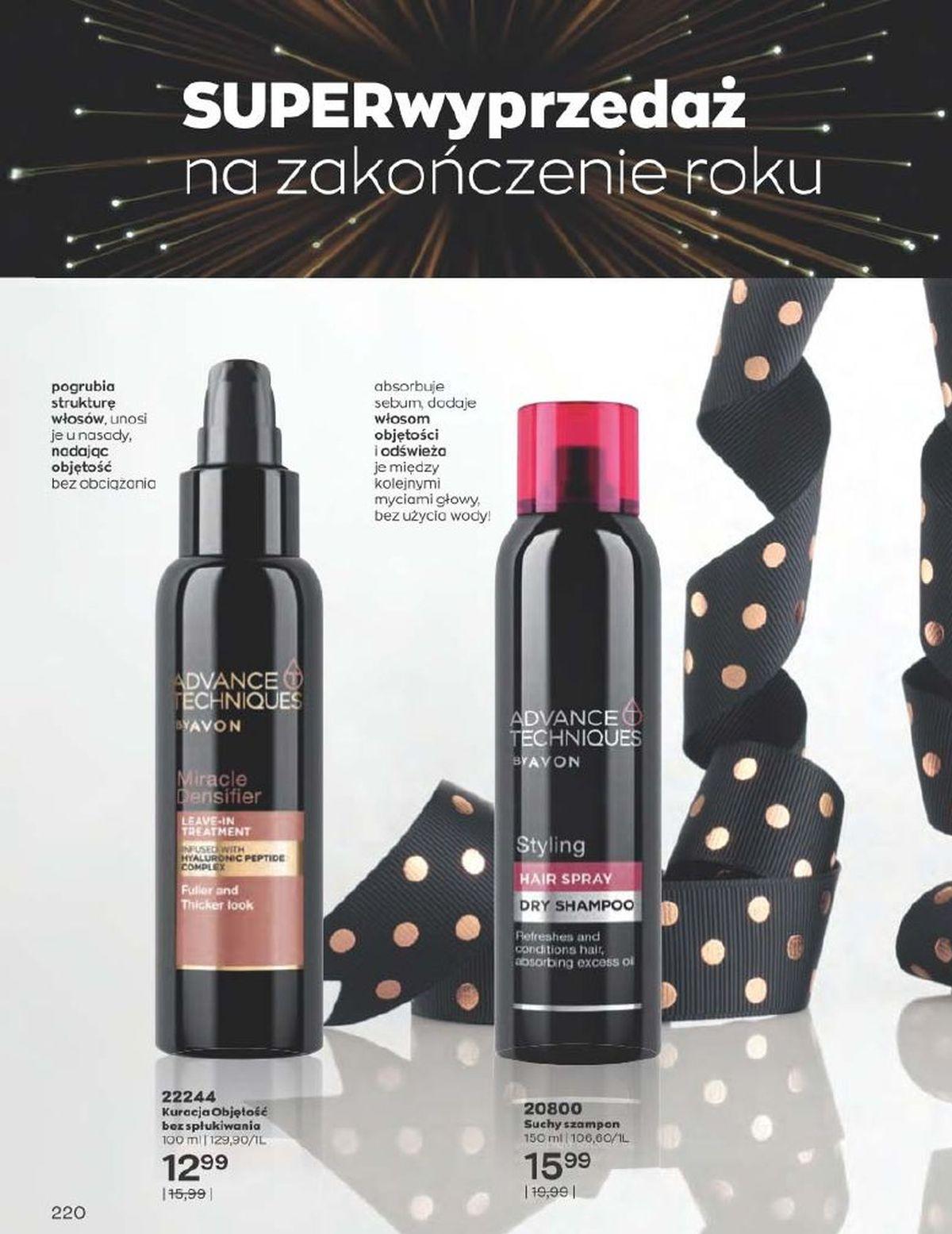 Gazetka promocyjna Avon str. 220